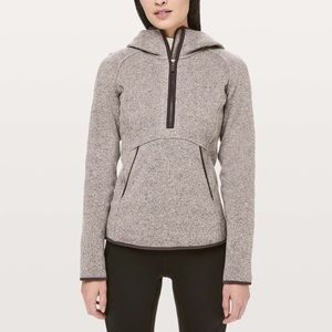 🆕NWT lululemon fleece and thank you pullover sweater size 4